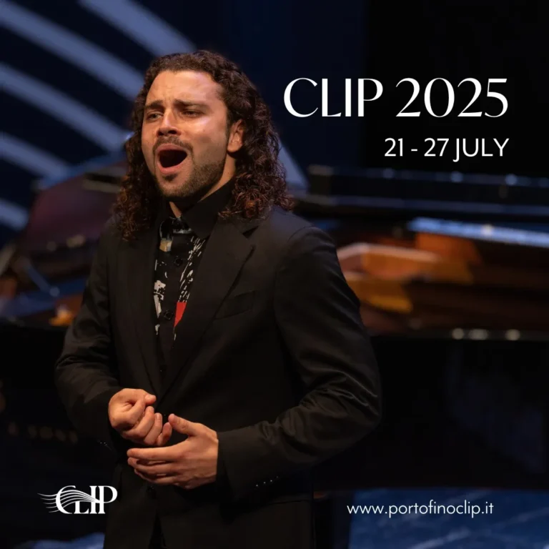 11° Concorso Lirico Internazionale di Portofino - CLIP 2025 - BANDO