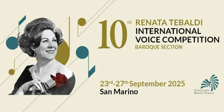 Renata Tebaldi International Voice Competition - Baroque Section 2025