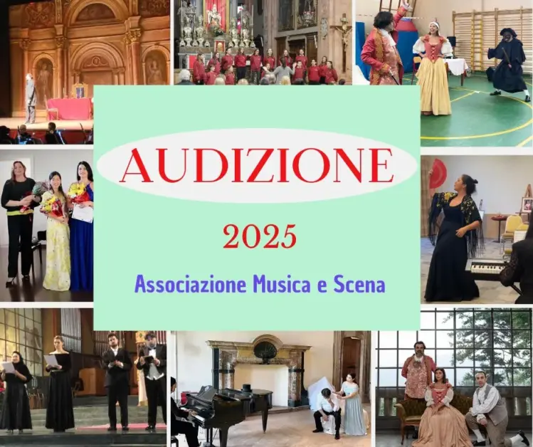 ​Associazione Musica e Scena Audizioni per spettacoli 2025
