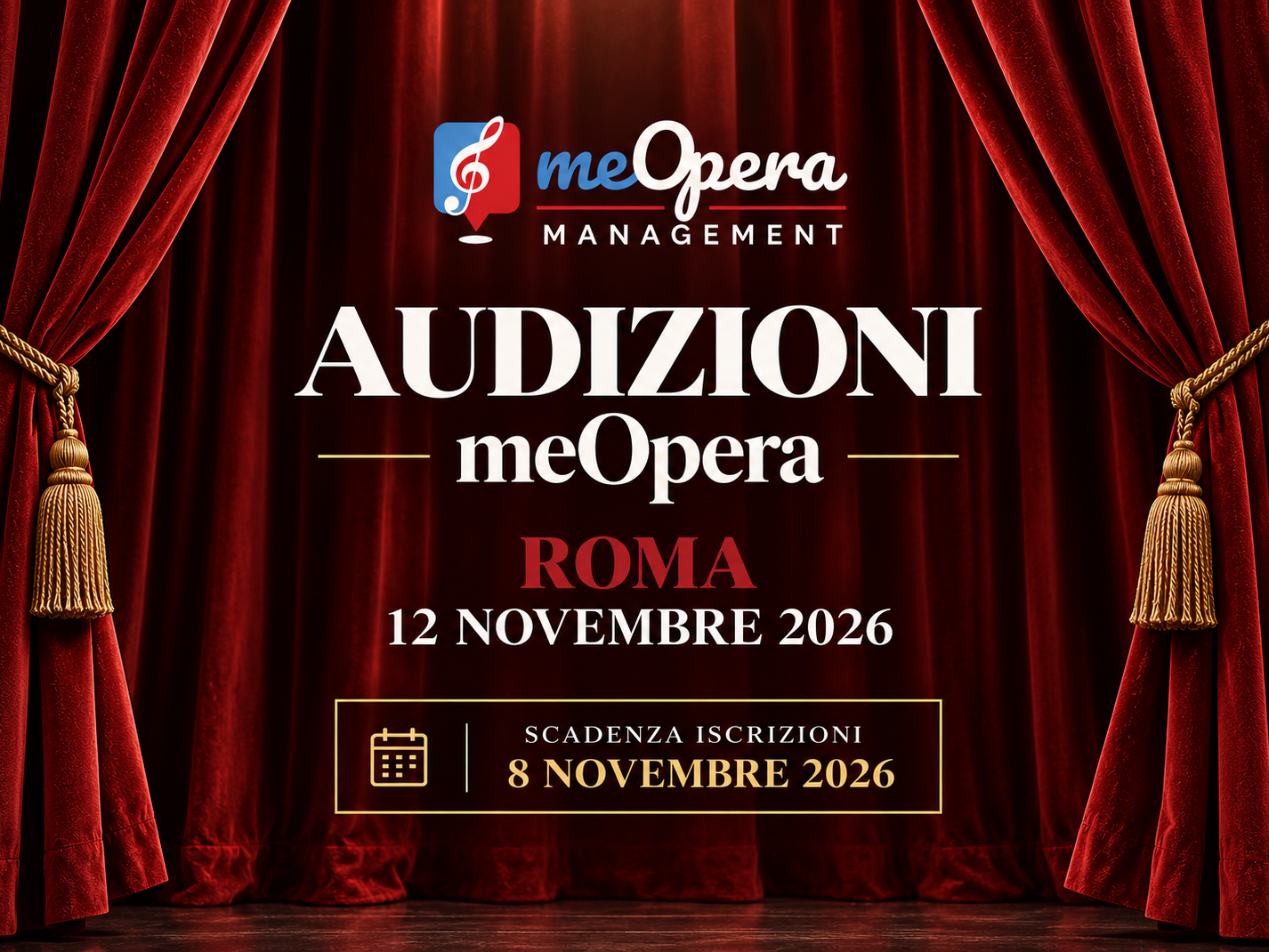 Audizioni meopera a roma 1 - | opera mundus